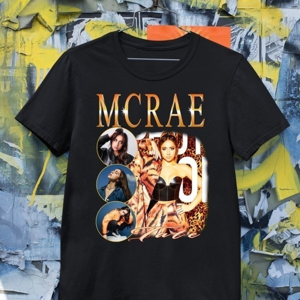 Tate McRae Pop Singer T-Shirt Concert Music Fan Unisex Graphic Gift Tee